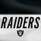 NFL Las Vegas Raiders White Striped Wii (Includes 1 Controller) Skin